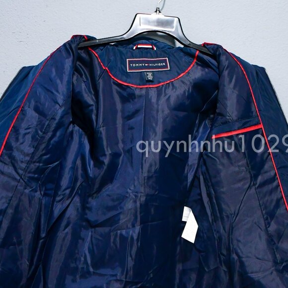 Tommy Hilfiger Ladies' Quilted Jacket in blue - Picture 5 of 7